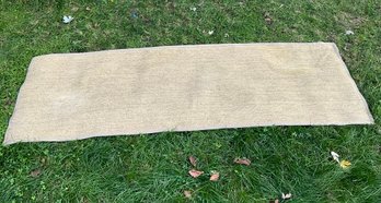 Lovely Beige Rug Runner Measures 93.5in X 31in