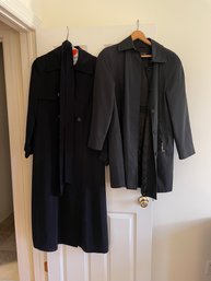 Pair Of Ann Klein Coats Jackets Women's Size M.