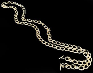 A Very Long Chain Necklace