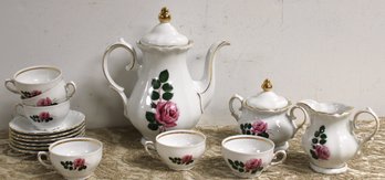 Fine China (Elegant) Tea Set  Made In Germany Gold Trim