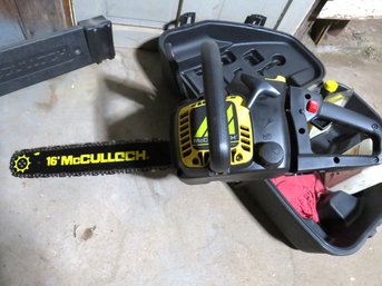 McCulloch 16' Gas Chain Saw CS 38 EM Kit In Case