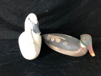 Vintage Wooden Duck Decoys