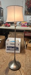 Working Large Floor Lamp Strong Stand From The Base With White Shade 212/WA-D