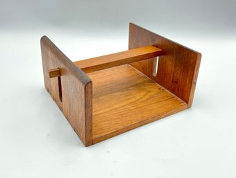 Vintage Teak Napkin Holder