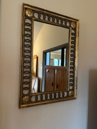 Mirror W/ Gold And Intersecting Rings