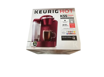 Red Keurig HOT K55 Classic Single Serve Coffee Machine - New In Original Box