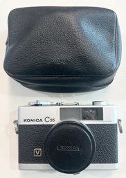 Konica C35 Camera W/ Case