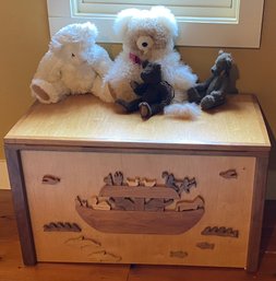 Toy Box With Stuffed Animals