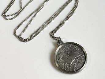 A Malaysian Tin Necklace