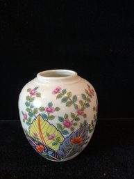 Tobacco Leaf Floral Vase