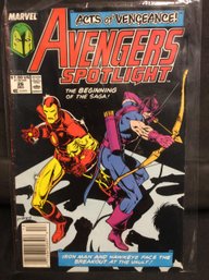 1989 Marvel Comics Avengers Spotlight #26 - M