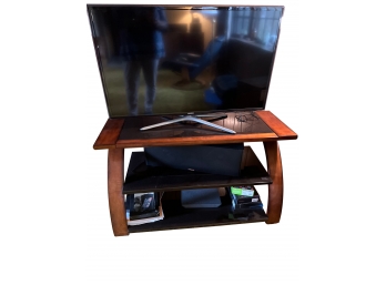 Samsung Television And Stand