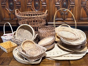 An Assortment Of Baskets From Around The World