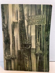 Vintage  H.R Giger ,N.Y CITY. Soft Cover Large Book. (#91)