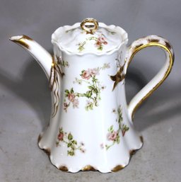 Very Fine Haviland Limoges Porcelain Teapot