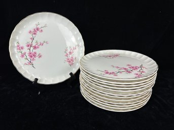 1948 Peach Blossom Plate W.S. George 9' Plates