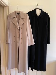 Pair Of Gallery Long Coats Women's Size 10.
