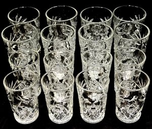 Vintage Prescut Clear Drinkware By Anchor Hocking