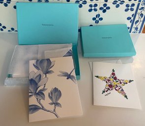 Tiffany And Co. Note Cards And Empty Box