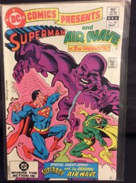 1983 DC Comics Superman & Air Wave #55 - M