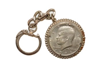 1972 Kennedy Half Dollar Key Chain