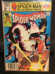 1981 Marvel Comics Spider-Woman #41 - M