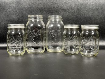 A Small Assortment Of Ball Mason Jars