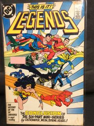 1987 DC Comics Legends #6 - M