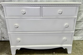 Eckhardt-Berman 4-drawer White Painted Chest