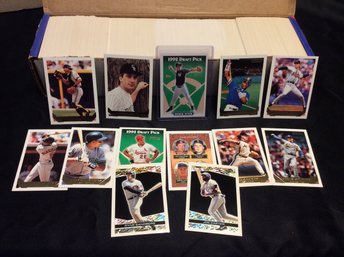 1993 Topps Baseball Complete Set With Derek Jeter Rookie - K