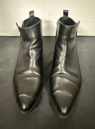 Previously Owned Gently Worn Fabianelli Boots Leather Upper Man Made Sole Made In Italy Size . TT/E4