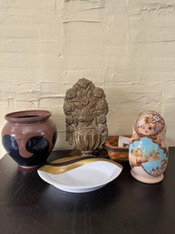 Eclectic Collection Of Pieces - Rosenthal And Longaberger Included