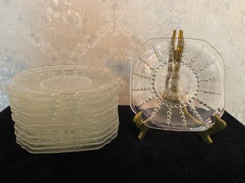 Set Of Fun Glass Dishes