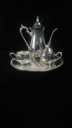 Silver Plated Coffee Set