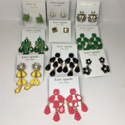 Lot 3 Of 3 - Incredible Gift Idea 10 Pairs KATE SPADE Brand New Earrings - Retail Price $25-$35 EACH PAIR !