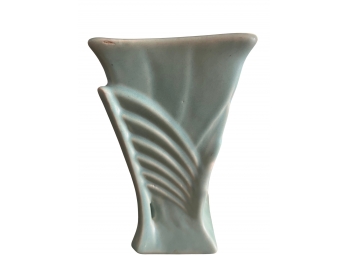 Large Mccoy Sea Foam Vase