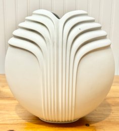 Rosenthal Studio Line Art Deco Matte White Porcelain Vase