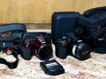 Vintage Cameras And Accessories - Nikon And More