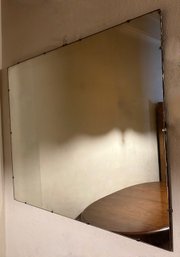 Vintage Large Wall Mirror With Natural Foxing