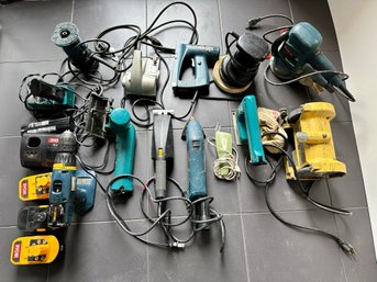 13 Power Tools: Drills, Sanders, Planes, Scissors, Grinder By Bosch, Ryobi, Porter Cable & More