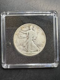 1917-D Walking Liberty Silver Half Dollar