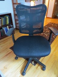 Black Rolling Office Chair