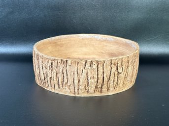 A Very Realistic Vintage Faux Bois Bowl