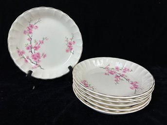 1948 Peach Blossom Plate W.S. George Large Bowls