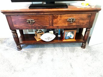 Wood SideBoard, With 2 Drawers