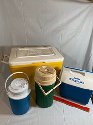 Cooler Collection: Tough One 32Qts, Little Playmate Igloo, Beverage Coolers Clean Great Condition