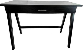 Paulo Wood Writing Desk With Large Drawer By Threshold