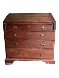 18th Century American Chippendale Maple Slant Front Desk