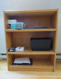 Bookshelf-  Oak Finish