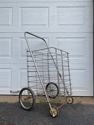 Nonna's Vintage Shopping Cart - Collapsible